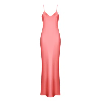 Aguaclara Women's Pink / Purple Barbie Slip Maxi Dress In Pink/purple