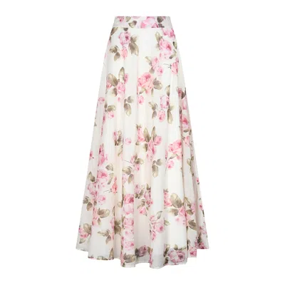 Aguaclara Women's Pink Rose Maxi Skirt
