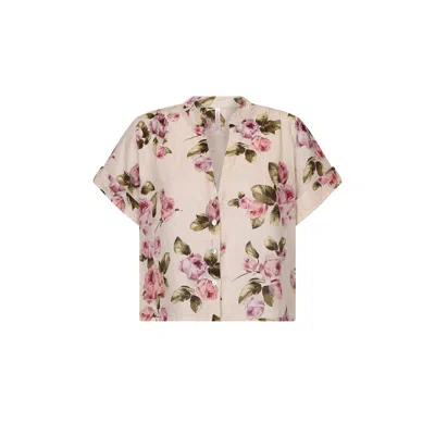Aguaclara Women's Pink Rose Shirt