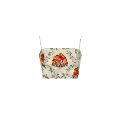 Aguaclara Women's Via Flora Bustier Top