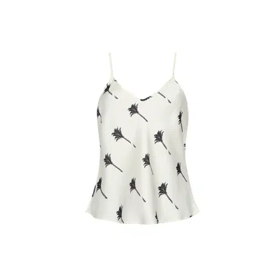 Aguaclara Women's White Palms Camisole