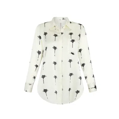 Aguaclara Women's White Palms Shirt