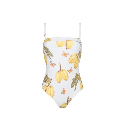 Aguaclara Women's Yellow Fruits De L'est One Piece