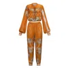 Aguaclara Women's Yellow / Orange Villa Orange Jumpsuit In Yellow/orange