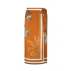 Aguaclara Women's Yellow / Orange Villa Orange Wrap Skirt In Yellow/orange