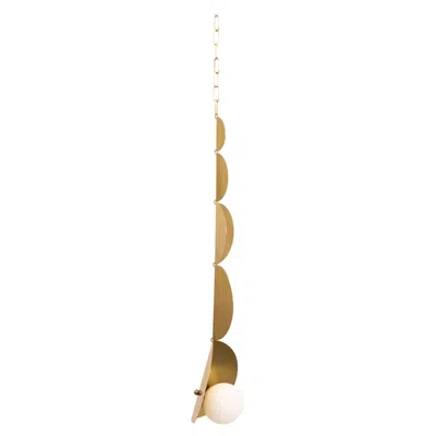 Pre-owned Agustina Bottoni Gynoecium Light Mobile By  In Brown