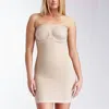 Aha Moment Strapless Medium Control Shaper In Nude In Brown