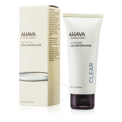 Ahava - Time To Clear Facial Mud Exfoliator  100ml/3.4oz In White
