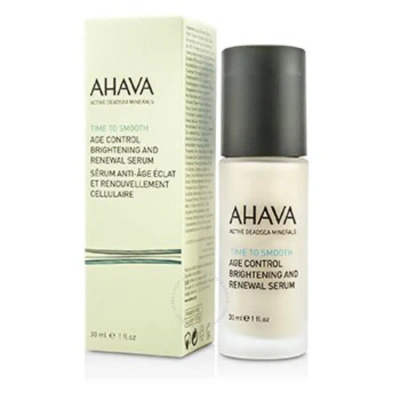 Ahava - Time To Smooth Age Control Brightening And Renewal Serum  30ml/1oz In Dark