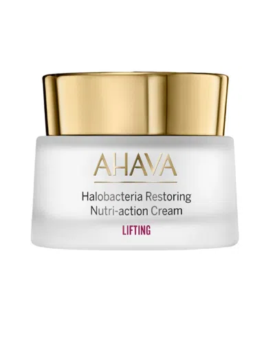 Ahava Halobacteria Restoring Nutri-action Cream, 1.7 Oz. In Transparent