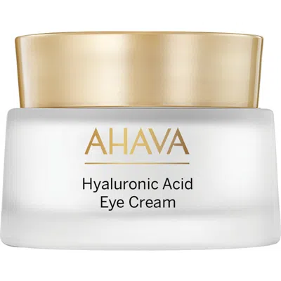 Ahava Hyaluronic Acid Eye Cream In Transparent