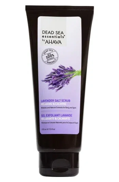 Ahava Lavender Salt Scrub In Transparent