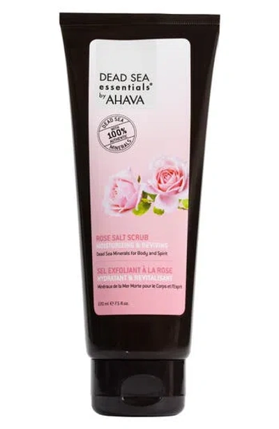 Ahava Rose Salt Scrub In Transparent
