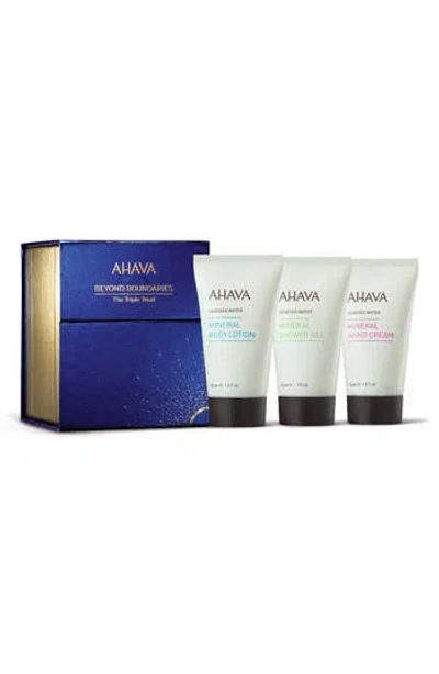 Ahava The Triple Treat Set In Transparent