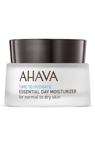 Ahava Time To Hydrate Essential Day Moisturizer In Transparent