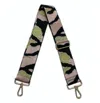 Ahdorned Camo Guitar Strap In Light Pink In Gold