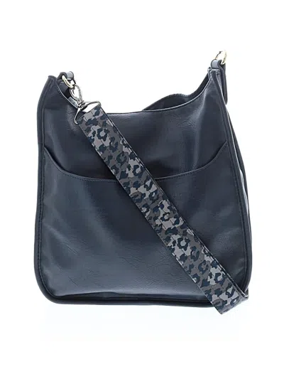 Ah-dorned Crossbody Bag In Blue