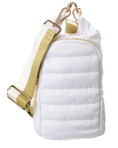 Ahdorned Quilted Water Bottle Bag