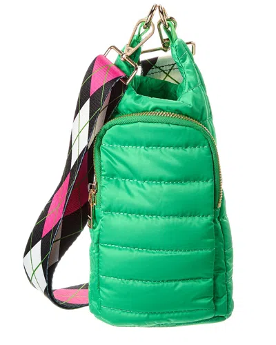 Ahdorned Quilted Water Bottle Bag