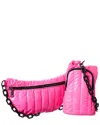 Ahdorned Roxy Water Bottle & Reese Sling Bag In Pink