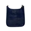 Ahdorned Women's Mini Messenger No Strap Bag In Navy In Blue