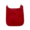 Ahdorned Women's Mini Messenger No Strap Bag In Red In Red