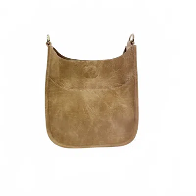 Ahdorned Women's Mini Vegan Leather Messenger Bag In Dune In Neutral