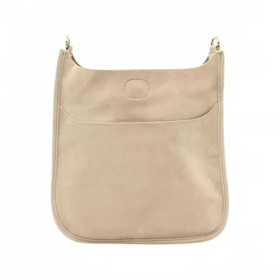 Ahdorned Women's Mini Vegan Messenger Bag In Bone In Neutral