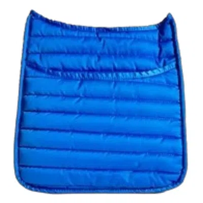 Ahdorned Women's Puffer Messenger Bag In Blue