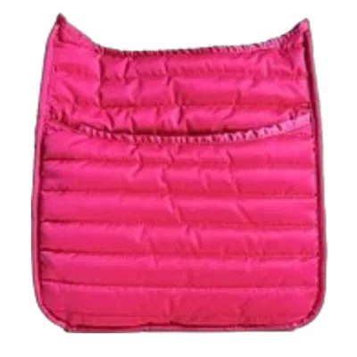 Ahdorned Women's Puffer Messenger Bag In Pink