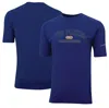 AHEAD AHEAD  NAVY THE PLAYERS ARCHED LOGO PEMBROOKE T-SHIRT