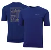AHEAD AHEAD  NAVY THE PLAYERS WINDOW OF THE PLAYERS PEMBROOKE T-SHIRT