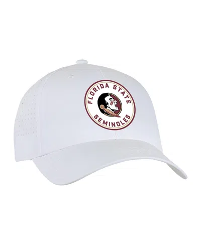 Ahead Florida State Seminoles Embroidered Adjustable Baseball Cap In White