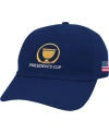 AHEAD MEN'S AND WOMEN'S AHEAD BLUE 2024 PRESIDENTS CUP TEAM USA SHAWMUT ADJUSTABLE HAT