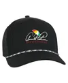 Ahead Men's And Women's Black Arnold Palmer Invitational Alto Adjustable Rope Hat