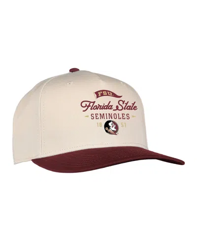 Ahead Men's And Women's Florida State Seminoles The 1995 Embroidered-graphics Adjustable Baseball Cap In Cream