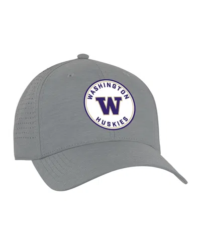 Ahead Men's And Women's Gray Washington Huskies Brezo Adjustable Hat