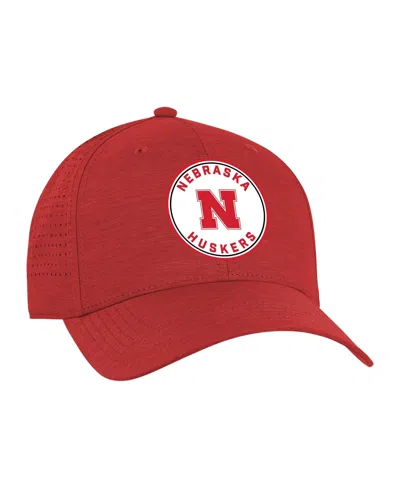 Ahead Men's And Women's Scarlet Nebraska Huskers Brezo Adjustable Hat