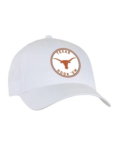 Ahead Men's And Women's Texas Longhorns Structured-fit Brezo Baseball Cap In White