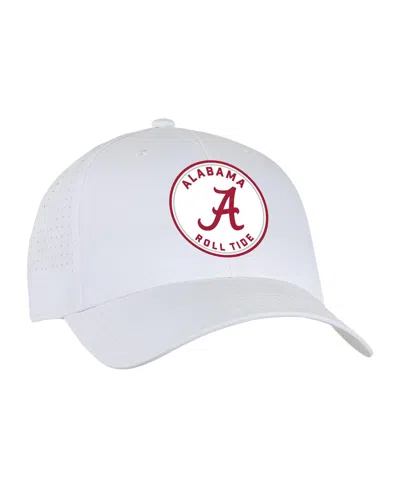 Ahead Men's And Women's White Alabama Crimson Tide Brezo Adjustable Hat