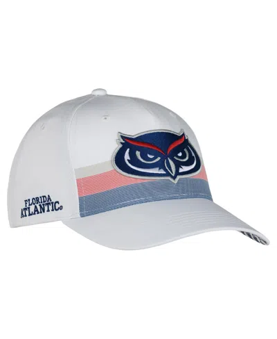 Ahead Men's And Women's White Florida Atlantic Owls The Sideline Adjustable Hat