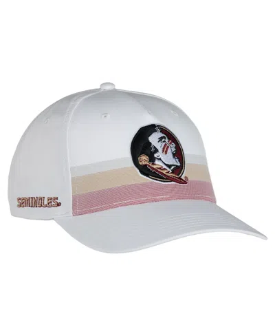 Ahead Men's And Women's White Florida State Seminoles The Sideline Adjustable Hat