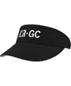 Ahead Men's Black Los Angeles Golf Club Putter Adjustable Hat In Black