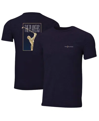 Ahead Men's Blue The Players Trophy Instant Classic Tri-blend T-shirt