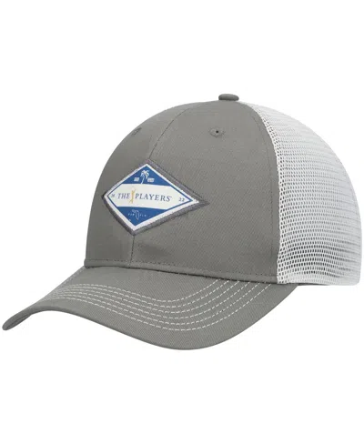 Ahead Men's Gray/white The Players Wolcott Snapback Hat