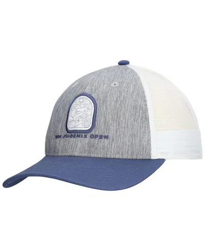 Ahead Men's Heather Gray/navy Wm Phoenix Open Brant Adjustable Hat