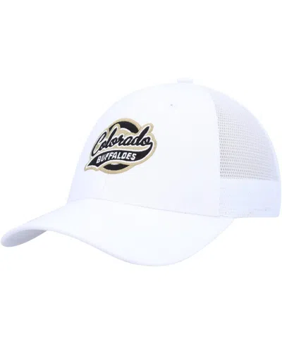 Ahead Men's White Colorado Buffaloes Brant Trucker Adjustable Hat