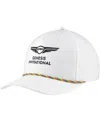 Ahead Men's White Genesis Invitational Stratus Structured Ultimate Fit Adjustable Hat In White