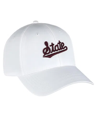 Ahead Men's White Mississippi State Bulldogs Stratus Aerosphere Adjustable Hat