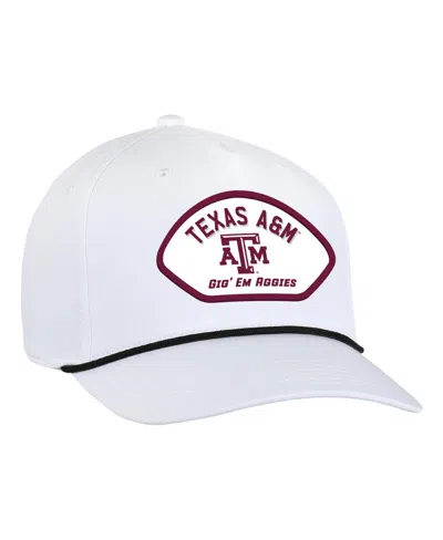 Ahead Men's White Texas A M Aggies Alto Rope Adjustable Hat